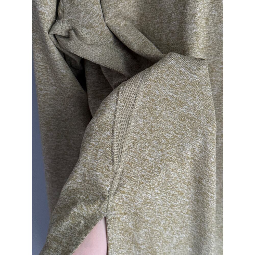 Athleta Uptempo II Hoodie Sweatshirt Women XL Olive Green Athleisure Gorpcore - Picture 4 of 7